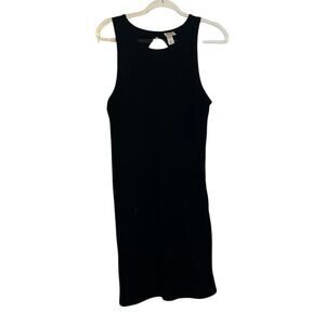 Black Cutout Back Dress M